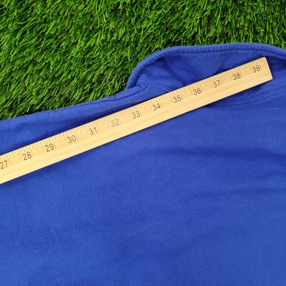 Champion Saint-Xavier University 1/4 Zip Sweatshirt XL 25x27 Crop - Picture 3 of 14